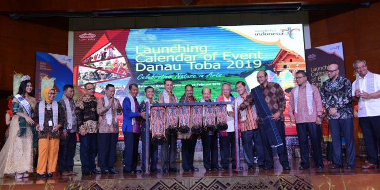 Calender of Event Danau Toba 2019 Diluncurkan Menteri Pariwisata