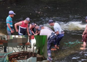 Samsudin Kaloko dan Putrinya Tewas Tenggelam saat Belajar Berenang di Sungai