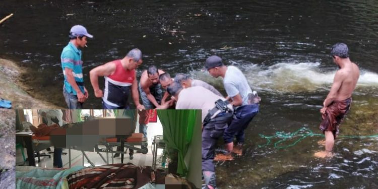 Samsudin Kaloko dan Putrinya Tewas Tenggelam saat Belajar Berenang di Sungai