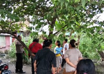 Polsek Percut Seituan Grebek Kampung Narkoba