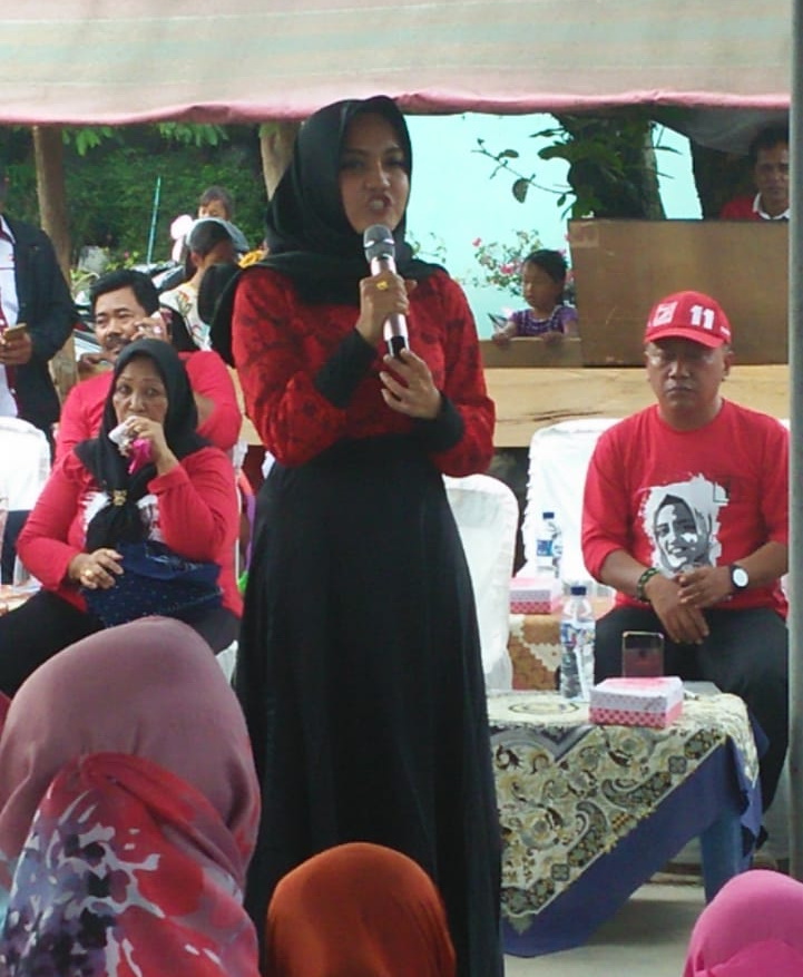 Dara Adinda Kesuma Nasution Kampanye di Simalungun