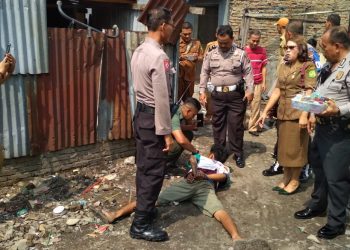 Polsek Medan Area Grebek Kampung Narkoba