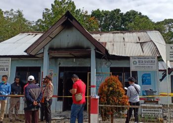 Gagal Jadi Kades, Lapan Sihombing Bakar Kantor Kepala Desa