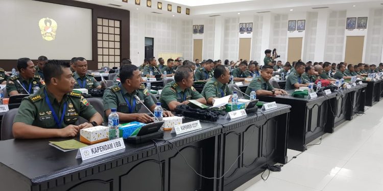 Kapendam I/BB dan Para Kapenrem Jajaran Kodam I/BB Hadiri Rakernis Penad TA 2019 Kapendam I/BB dan Para Kapenrem Jajaran Kodam I/BB Hadiri Rakernis Penad TA 2019