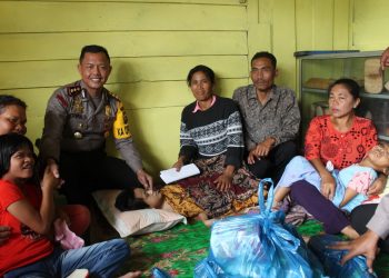 Kapolres Dairi Berbagi Kasih Bersama Anak Disabilitas di Rumah Energi Kasih