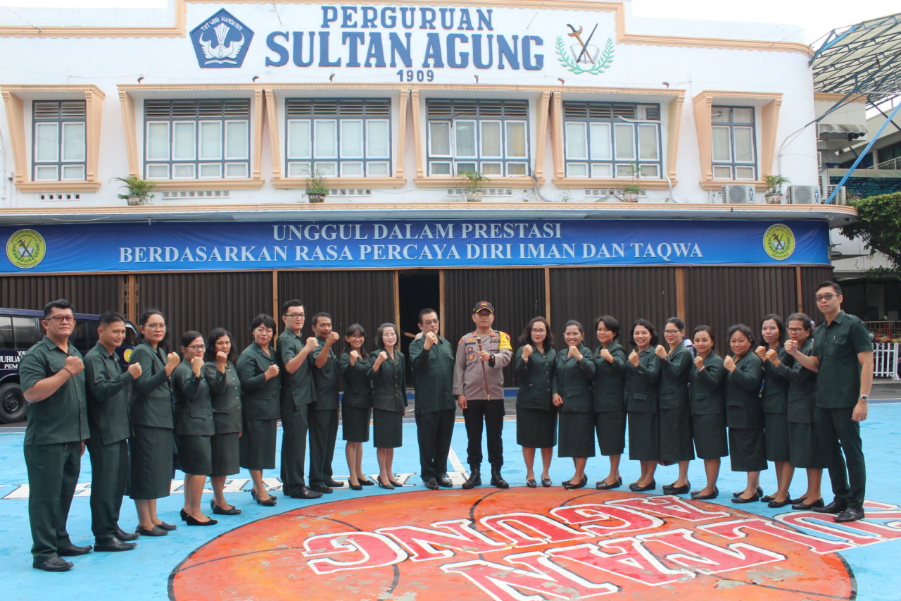 Kapolres Siantar Himbau Siswa YP Sultan Agung Pacaran Sehat dan Hindari Narkoba