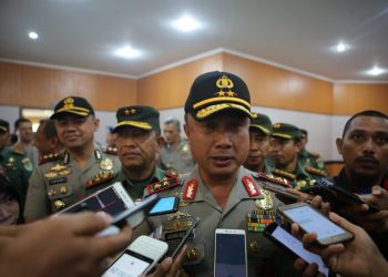Irjen Pol Agung Budi Maryoto Hadiri Apel Tiga Pilar Rakor Pam Pemilu 2019