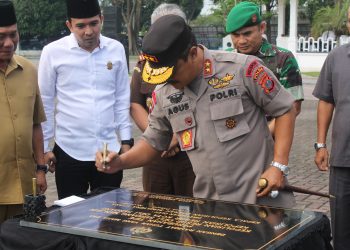 Kapolda Sumut Resmikan Perubahan Status Polresta Deliserdang