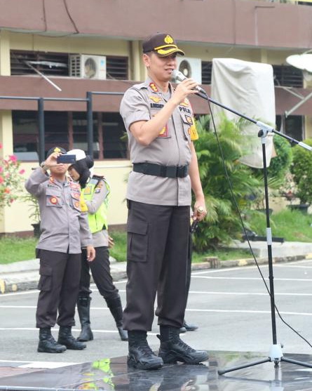 Kapolrestabes Medan Berangkatkan Ratusan Mahasiswa Pelatihan Penangulangan Bencana