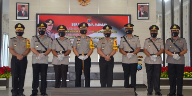 Tiga Kapolsek di Nias Diganti Tiga Kapolsek di Nias Diganti