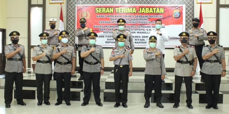 AKP Martualesi Sitepu Jadi Kasat Narkoba Polres Labuhan Batu, AKP H Manulang ke Polres Sergai