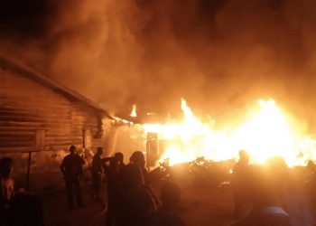 Malam Minggu Kelam, Belasan Rumah di Pematangsiantar Dilalap Si Jago Merah