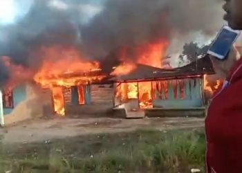 Berawal dari Rumah Kartolo Purba, 8 Unit Rumah Dilalap Api di Simalungun
