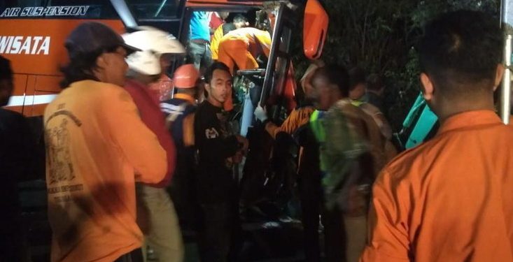 Daftar 15 Korban Kecelakaan Bus Peziarah di Sarangan