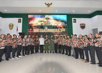 Kodam I Bukit Barisan Komunikasi Sosial dengan Keluarga Besar TNI