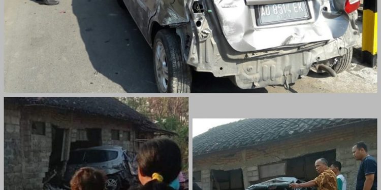 Perlintasan Tanpa Palang Makan Korban, Mobil Jazz Ditabrak Kereta Api