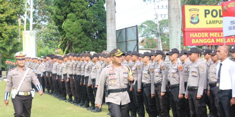 Kapolres Lampung Barat Pimpin Ops Ketupat Krakatau 2019 Kapolres Lampung Barat Pimpin Ops Ketupat Krakatau 2019