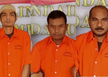 Polres Madina Tangkap 3 Pelaku Judi Tebak Angka