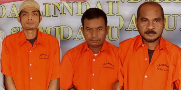 Polres Madina Tangkap 3 Pelaku Judi Tebak Angka