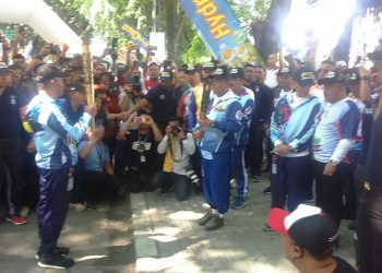 Pawai Obor Asian Para Games 2018 Melewati Sejumlah Lokasi di Medan