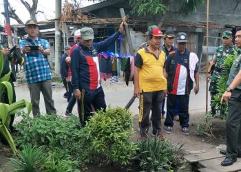 Proyek Banjir Kota Medan, Dandim 0201/BS Lakukan Komunikasi Persuasif ke Warga