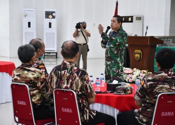 Kolonel Inf Ganda Simatupang Ajak Keluarga Besar TNI Cegah Penyebaran Covid-19