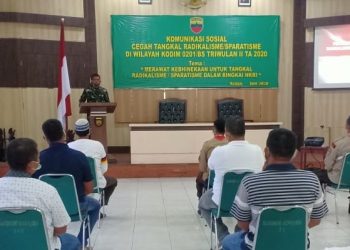 Kodim 0201/BS Medan Gelar Komsos Cegah Radikalisme dan Separatisme