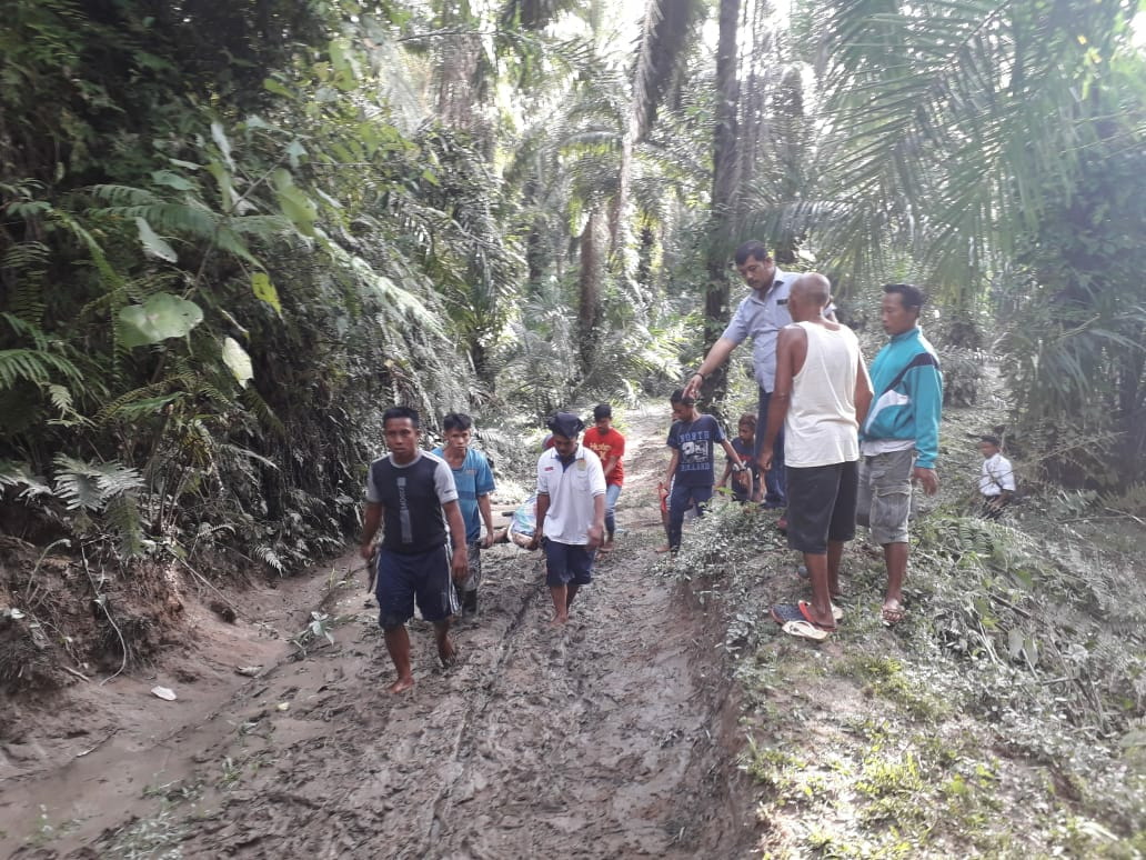 Daulat Siagian dan Istri yang Tewas Terseret Banjir Sungai Bah Bolon Meninggalkan Dua Anak Masih SD