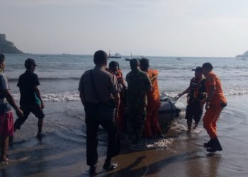 Korban Tenggelam di Pantai Gigi Hiu Berhasil Ditemukan