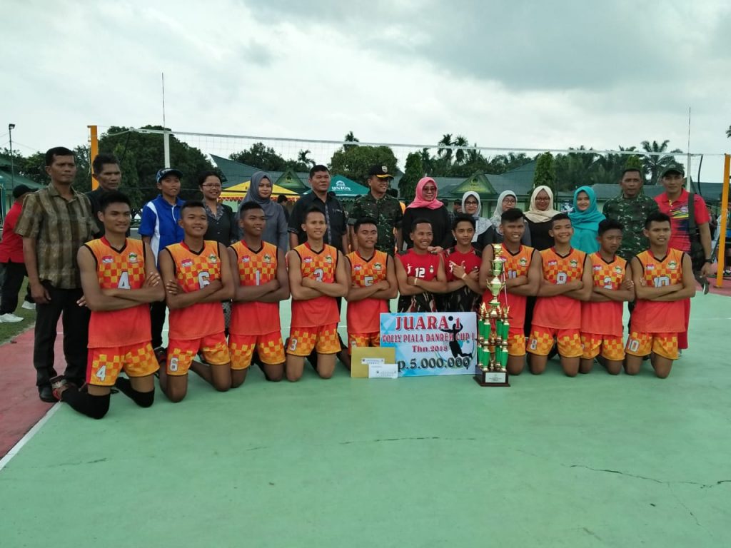 Selamat, SMA Kartika Juarai Turnamen Danrem Cup I
