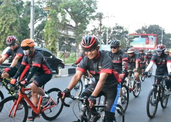 Melalui Fun Bike, Pangdam I/Bukit Barisan Bangun Jiwa Korsa Yang Kuat