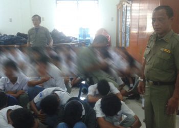 Siantar Kota Pendidikan Memprihatinkan, 114 Siswa Bolos Terjaring, Puluhan Rokok Ditemukan