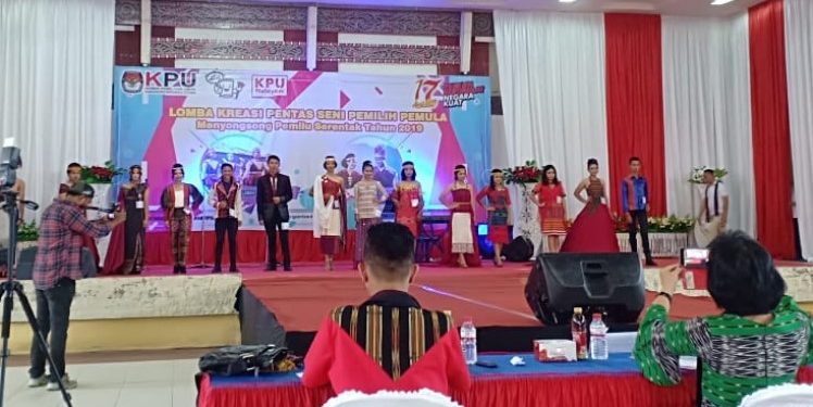 KPU Tapanuli Utara Gelar Lomba Tortor Bagi Pemilih Pemula