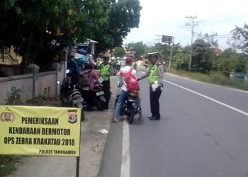 Hari Kedua Ops Zebra 2018, Puluhan Pengendara Terjaring
