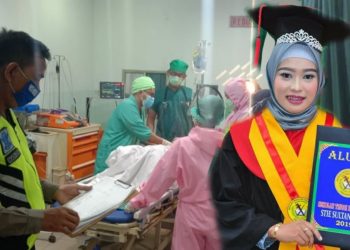 Karyawati Bank Syariah Mandiri Tewas Kecelakaan di Jalan Siantar-Perdagangan