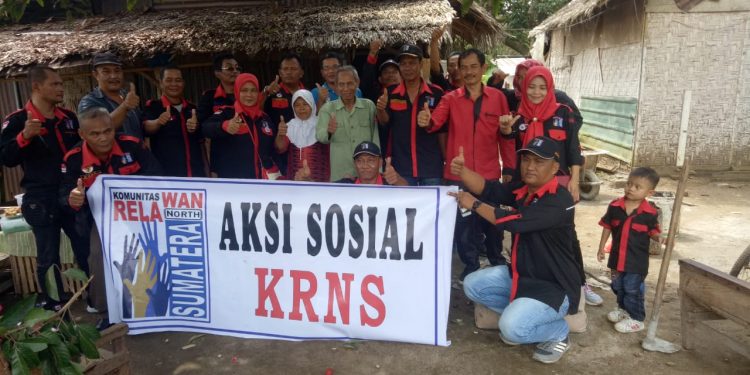 Komunitas Relawan North Sumatera (KRNS) Bantu Warga Kurang Mampu Komunitas Relawan North Sumatera (KRNS) Bantu Warga Kurang Mampu