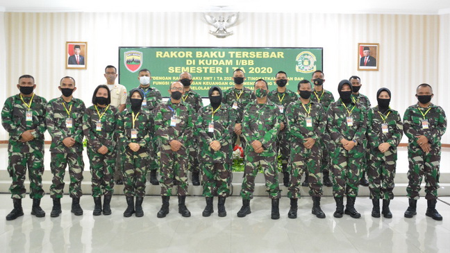 Kakudam I/BB Buka Rapat Koordinasi Baku Tersebar Semester I TA 2020 Kakudam I/BB Buka Rapat Koordinasi Baku Tersebar Semester I TA 2020