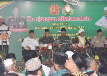 Pangdam I/BB Mayjen TNI MS Fadhilah Dampingi Panglima TNI Ceramah Kebangsaan di Ponpes Alkautsar Al Akbar Medan