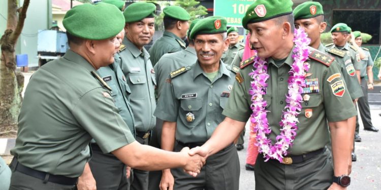 Pangdam I/BB Mayjen TNI MS Fadhilah Kembali Kunjungi Satuan Wilayah Medan