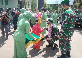 Danrem 032/ Wirabraja Ingatkan Kodim 0307/ Tanah Datar Aktif Cegah Covid-19