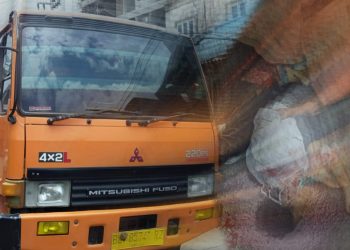 Rem Mendadak, Pengendara Honda Beat Terjatuh ke Kolong Mobil Tangki, Dilindas dan Meninggal Dunia