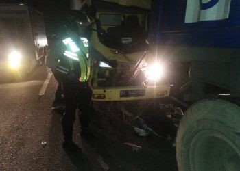 Tabrakan Beruntun Libatkan 4 Kendaraan di Jalan Lintas Siantar-Medan