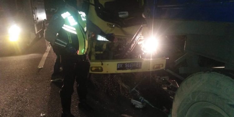 Tabrakan Beruntun Libatkan 4 Kendaraan di Jalan Lintas Siantar-Medan