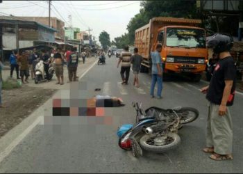 Tragis!! Ibu dan Anak Tewas Dilindas Truk Tangki