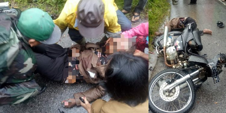 Kecelakaan Saat Berboncengan Naik Sepedamotor, Muktar Nainggolan Tewas, Christopel Nainggolan Luka-luka