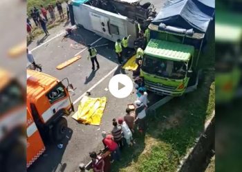 Empat Tewas dan Belasan Luka-luka akibat Kecelakaan Beruntun di Tol Cipali Km 150
