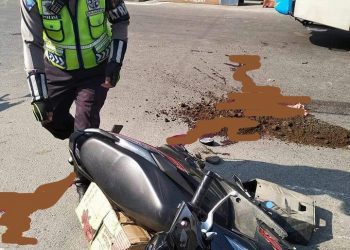 Tragis, Bapak dan Anak Tewas Ditabrak Truk Di Kayu Besar