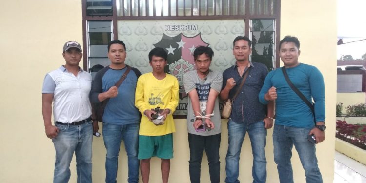 Berpura-pura jadi Pembeli lalu Bobol Toko Kelontong, Dua Pria asal Parluasan Diringkus
