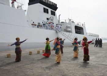 Kunjungan Persahabatan, Kapal Pakistan PMSS Kashmir (P-143) Bersandar di Pelabuhan Belawan
