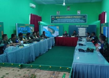 Danrem 022/PT Buka Latihan Posko I Kodim 0204/Deli Serdang